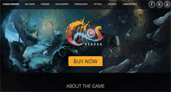 Desktop Screenshot of chaos-reborn.com